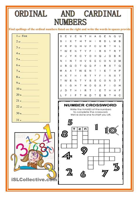 Pin By Qweas On English Ordinal Numbers Number Worksheets Number