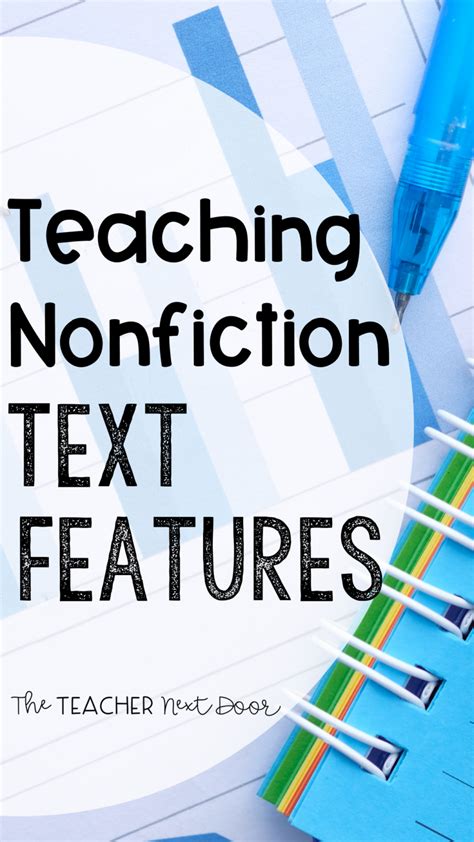 Teaching Nonfiction Text Features The Teacher Next Door