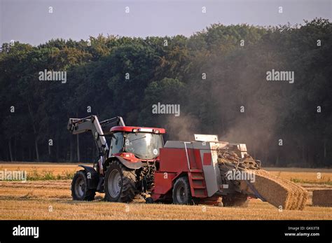 Agriculture Farming Tractor Stock Photo Alamy