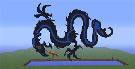 Blue Dragon Minecraft Map