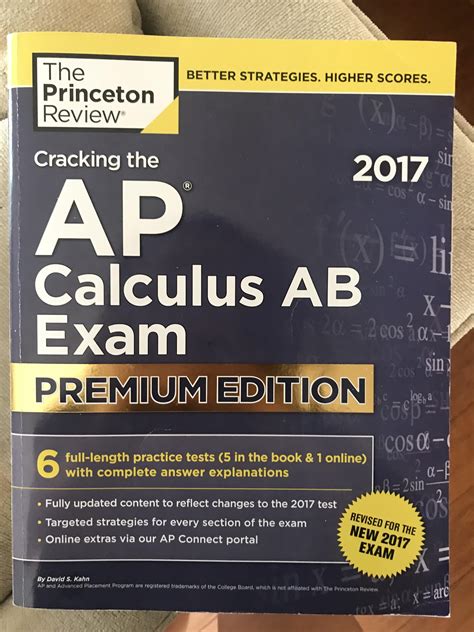 Does Anyone Want My Ap Calc Ab Prep Book Its Brand New Ill Send It