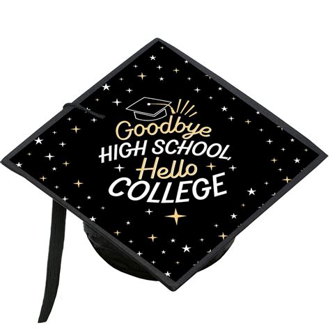 Big Dot Of Happiness Goodbye High School Hello College Graduation