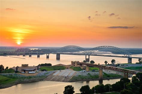 Mississippi River Width New Orleans