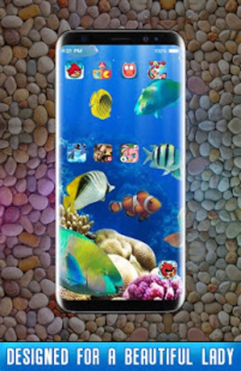 Fish Live Wallpaper 3d Aquarium Background Hd Pro لنظام Android تنزيل