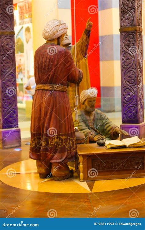 Statue Inside Ibn Battuta Mall Editorial Stock Image Image Of Details