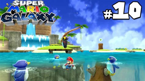 Super Mario Galaxy Gameplay Walkthrough Beach Bowl Galaxy Part 10