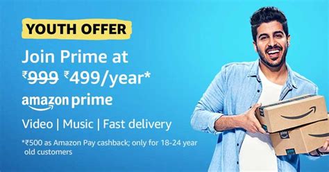 Amazon Prime Subscription Effectively Available At Rs 499 Per Year For