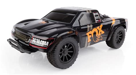 Team Associated 128 Sc28 2wd Sct Brushed Rtr Fox Edition Horizon Hobby