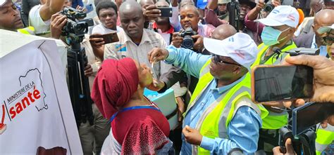 la rdc lance une vaste campagne de vaccination contre le choléra pour protéger les déplacés