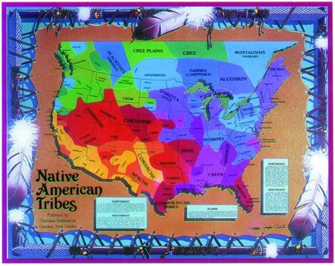 Oklahoma Territory And Indian Territory Native American Tribes Map