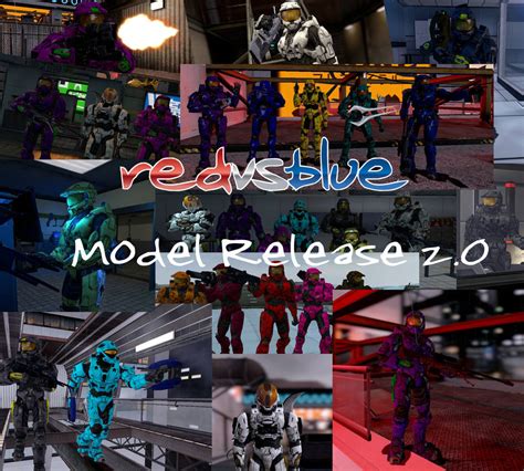 Red Vs Blue Version 2 Release By Kommandant4298 On Deviantart