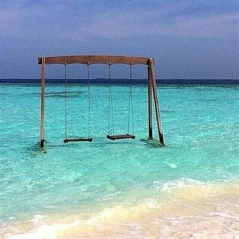 Anatara Kihavah Maldives Love The Water Swing Gorgeous Getaways