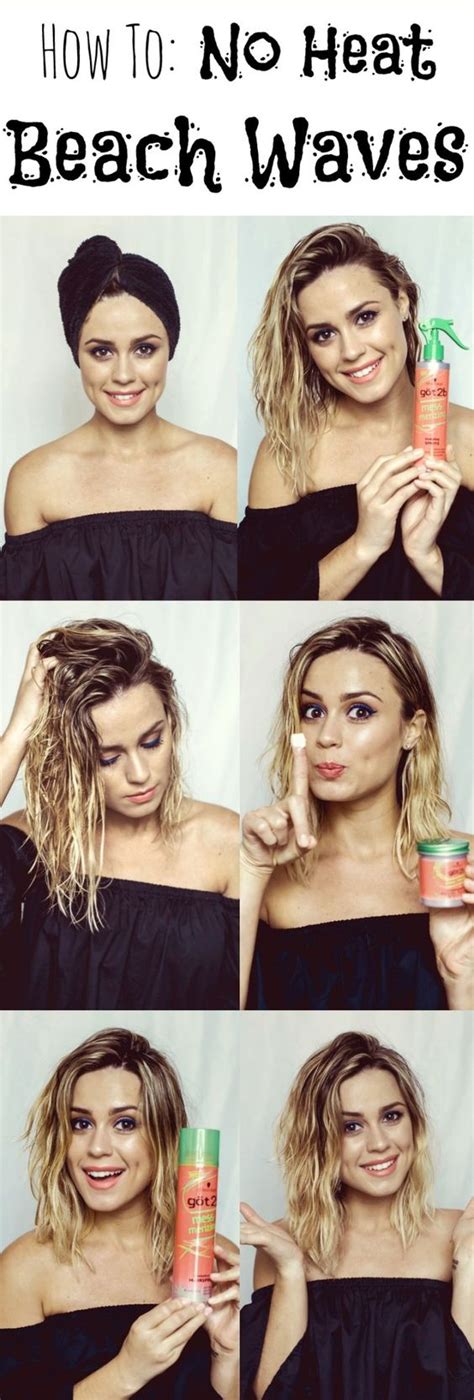 Plaits are one way, but there is one more chance to get the natural look without heat. 15 Hair Tutorials for Valentine's Day - Pretty Designs
