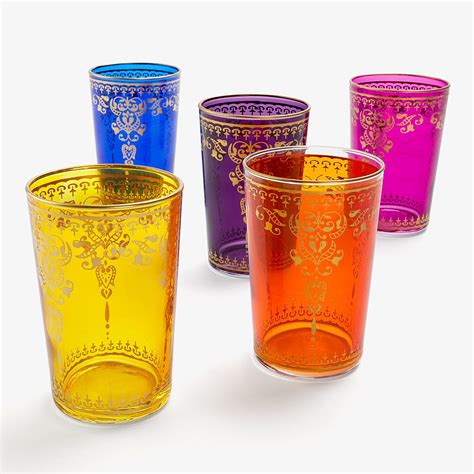 Moroccan Glass Cups From ABC Home Charisma And Grace