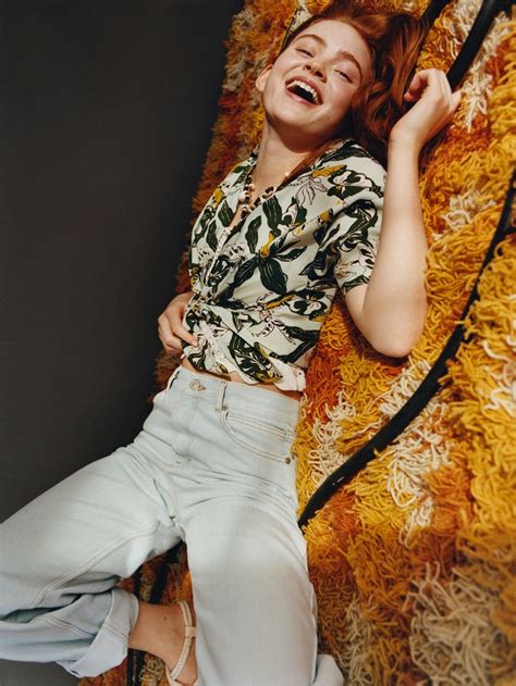Sadie Sink Pull And Bear Campaign Collaboration