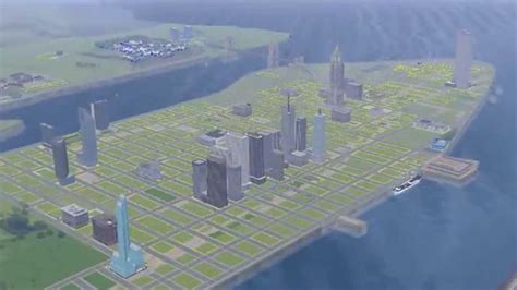 Sims 3 Empty World Template New York City Youtube