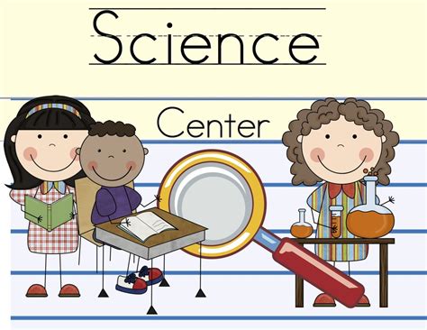 Science Center Signs: Scientific Processes — Kindergarten Kiosk