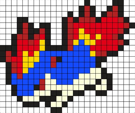 Quilava Pokemon Bead Pattern Perler Bead Pattern Bead Sprites