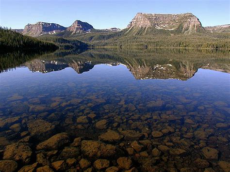 Trappers Lake Reflection Flat Tops Colorado Mountain Photography