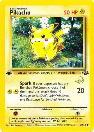 How much are my pikachu cards worth? Pikachu - 60/64 - (W Stamped) Common - Pokemon Promo Cards ...