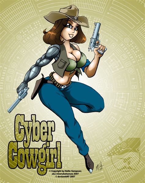 Cyber Cowgirl By Graphicbrat On Deviantart