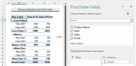How To Remove Subtotals In Excel 2 Easy Tricks Exceldemy