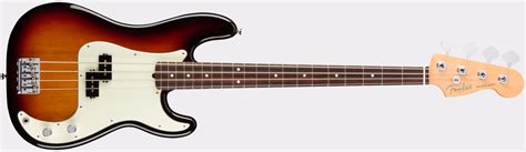 Fender American Professional Precision Bass Rw 3 Tone Sunburst Music