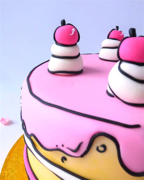 Cartoon Birthday Cake Karens Cakes