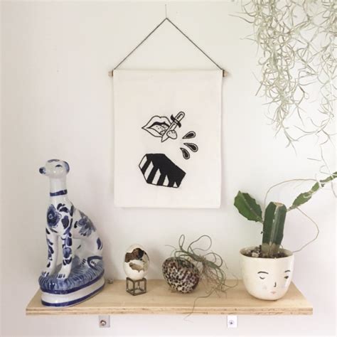 Hand Embroidered Wall Hanging Shao Gals