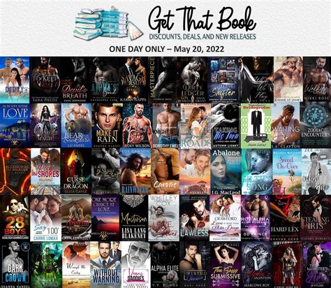 Get That Book Discounts Deals And New Releases May 20th — Melissa