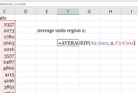 How To Use The Excel Functions Averageif And Averageifs 2018 Tutorial