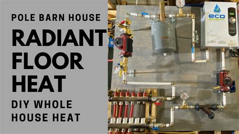 Diy Radiant Floor Heat Install And First Impressions Youtube