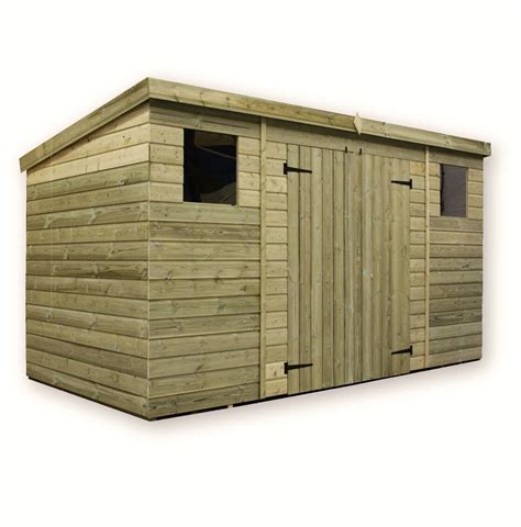 Wooden Garden Shed 10x8 12x8 14x8 Pressure Treated Tongue And Groove