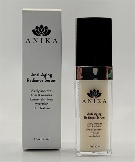 Teresa Paquin Anti Aging Radiance Serum By Anika Skin Types Mature