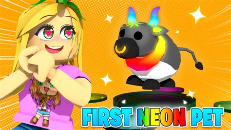 My First Neon Pet Metal Ox And Giving Away Free Pets To Fans Roblox