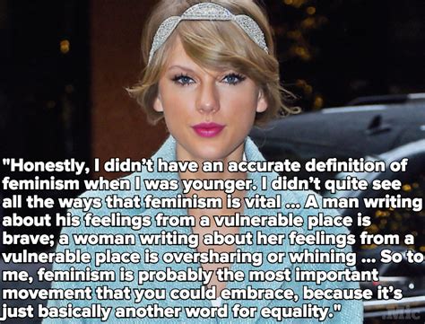 In One Quote Taylor Swift Just Nailed What It Means To Become A Feminist