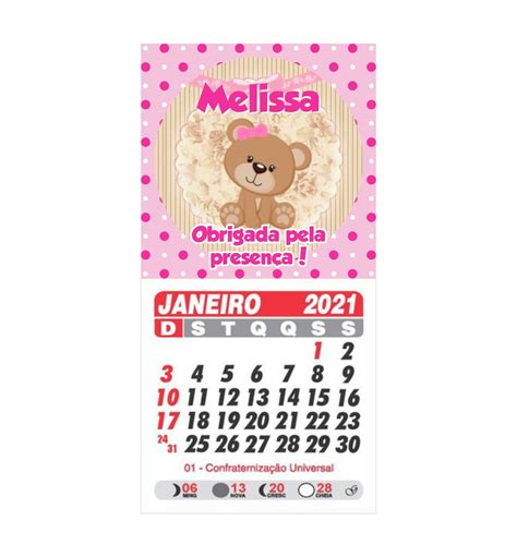 Calendario Com Ímã 2023 Nascimento Realeza Elo7