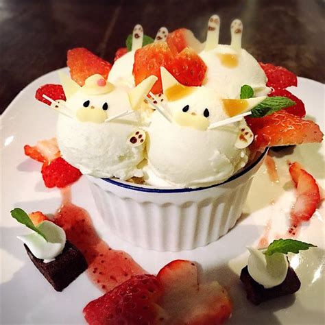 See more ideas about japanese dessert, desserts, japanese sweets. These Japanese Cat Parfaits Are the Cutest Treats Ever ...