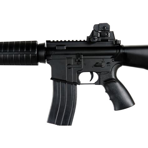 Well Airsoft M Aeg Carbine Assault Rifle Fixed Stock Black D My XXX
