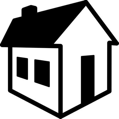 3d House Svg Png Icon Free Download 67240 Onlinewebfontscom