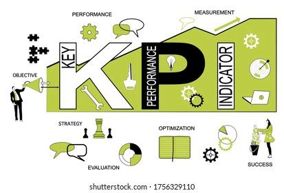 Key Performance Indicator Kpi Infographics Vector Stock Vector Royalty
