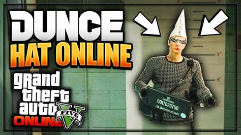 Solo How To Save Dunce Cap Onlinemodded Outfit Gta 5 Online Clothing