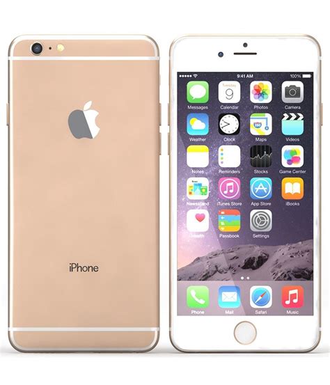Refurbished Apple Iphone 6 Plus 128gb In Gold Prices Shop Deals