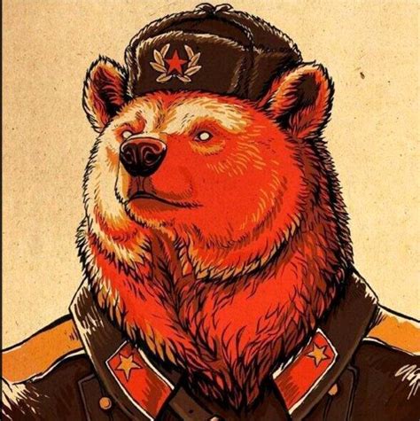 Soviet Bear Blank Template Imgflip