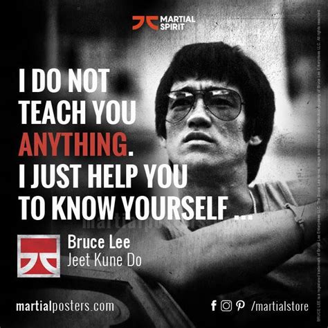 Bruce Lee Quote Poster Inspiration