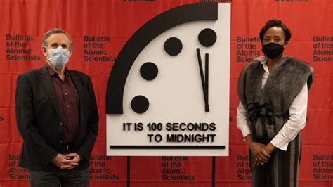 Doomsday Clock Its Still 100 Seconds To Midnight