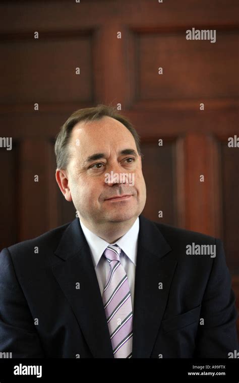 Portrait Of Scotlands First Minister And Scottish National Party