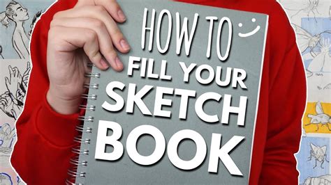 10 Ways To Fill Your Sketchbook Mini Sketchbook Tour Youtube