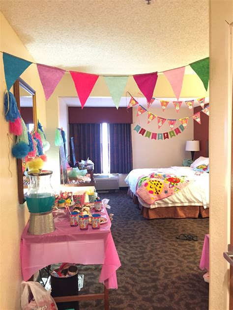 Hotel Birthday Party Ideas Examples And Forms