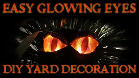 How To Make Giant Monster Eyes Yard Decorations Diy Halloween Props